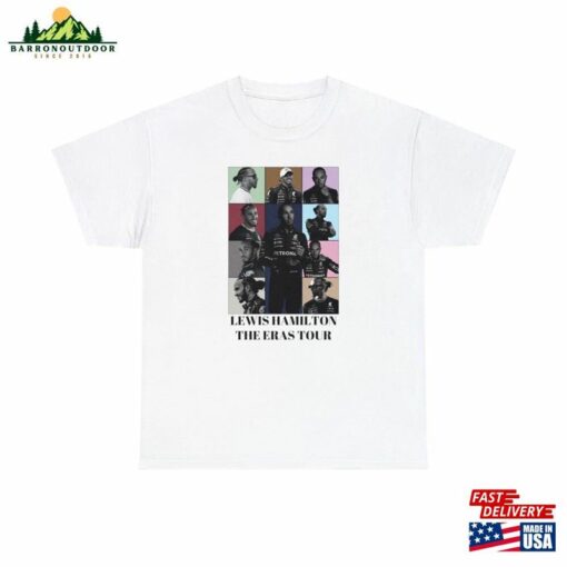 Lewis Hamilton Eras Tour Unisex T-Shirt Mercedes Graphic Tee Gift Idea Classic