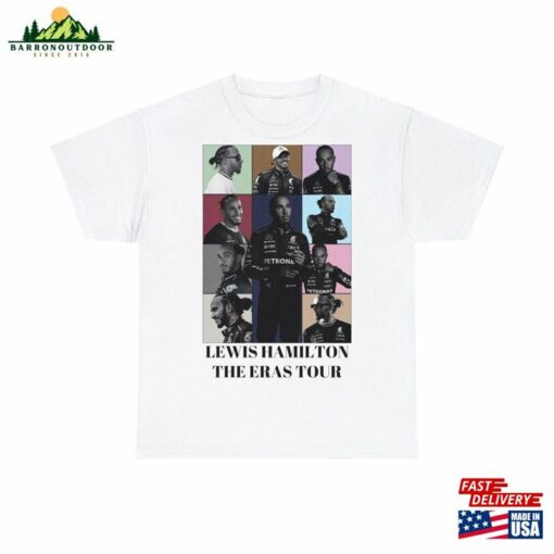 Lewis Hamilton Eras Tour Unisex T-Shirt Mercedes Graphic Tee Gift Idea Sweatshirt