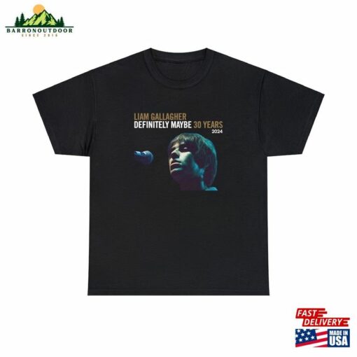 Liam Gallagher Definitely Maybe Tour 2024 Shirt Fan Hoodie Unisex