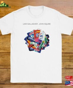 Liam Gallagher John Squire Inspired T Shirt Sweatshirt Unisex