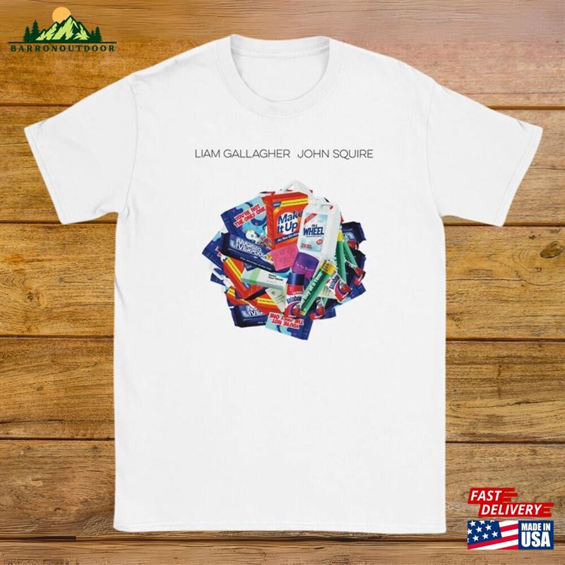 Liam Gallagher John Squire Inspired T Shirt Sweatshirt Unisex Liam Gallagher John Squire Inspired T Shirt Sweatshirt Unisex