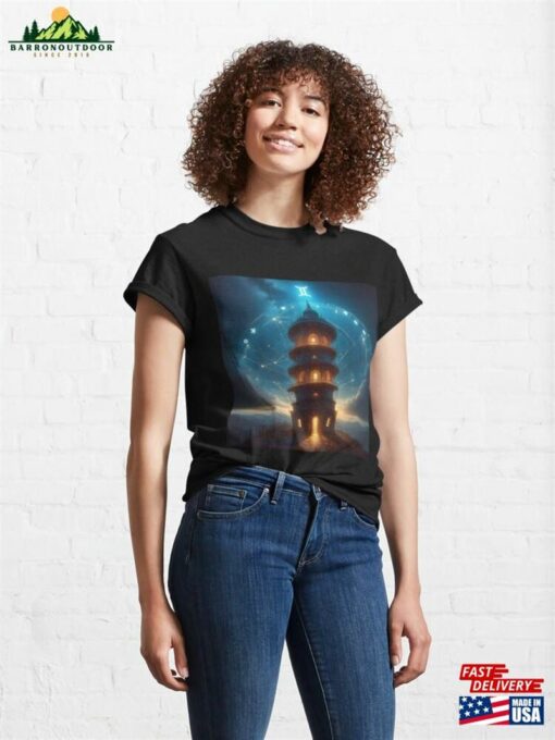 Lighthouse Tower Of Gemini Classic T-Shirt Hoodie Unisex