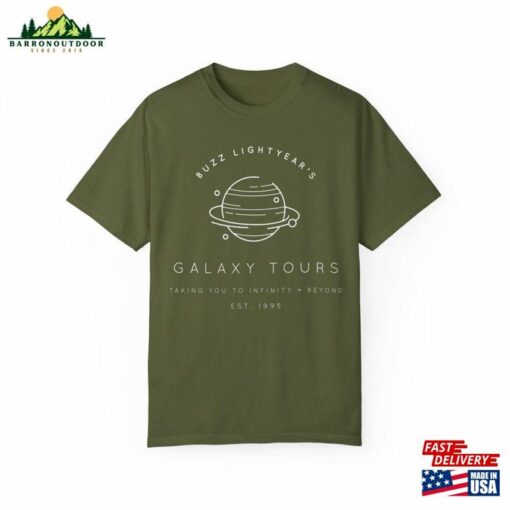 Lightyear’s Galaxy Tours Comfort Colors Unisex Garment Dyed T-Shirt Classic