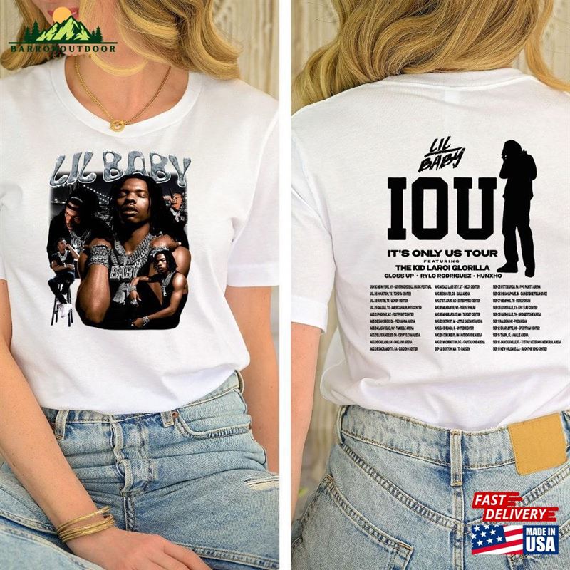 Lil Baby 2023 Concert Tour Graphic Tee Classic Vintage Bootleg Rap Tshirt Famous Rapper Black T-Shirt Hoodie Lil Baby 2023 Concert Tour Graphic Tee Classic Vintage Bootleg Rap Tshirt Famous Rapper Black T-Shirt Hoodie