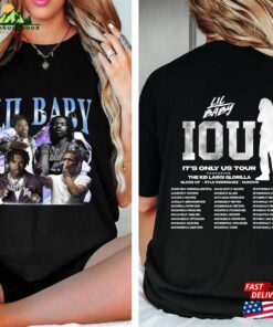 Lil Baby 2023 Concert Tour Graphic Tee Vintage Hip Hop Unisex Softstyle T-Shirt Hiphop Sweatshirt