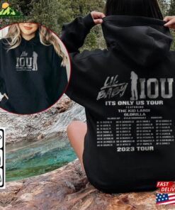 Lil Baby Rap Shirt Double Sided Its Only Us Tour 2023 Vintage 90S Y2k Sweatshirt Unisex