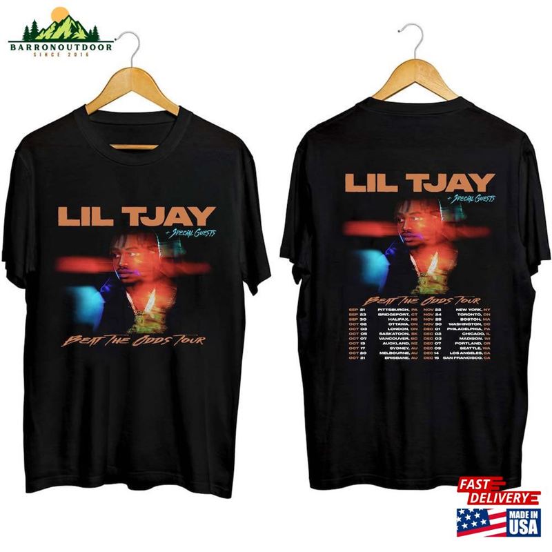 Lil Tjay Beat The Odds Tour 2023 Shirt Fan Rapper Concert Hoodie Sweatshirt Lil Tjay Beat The Odds Tour 2023 Shirt Fan Rapper Concert Hoodie Sweatshirt