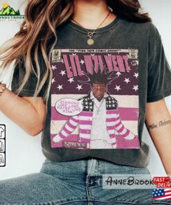 Lil Uzi Vert Comic Shirt 90S Vintage Merch Art Flooded The Face Pink Tape Album Concert Tour Ticket 2023 Graphic Tee Gift Classic T-Shirt