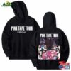 Lil Uzi Vert Pink Tape Tour Shirt 2023 Fan Concert Hoodie Sweatshirt