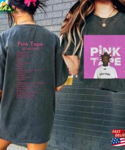 Lil Uzi Vert Pink Tape Track List T-Shirt Unisex