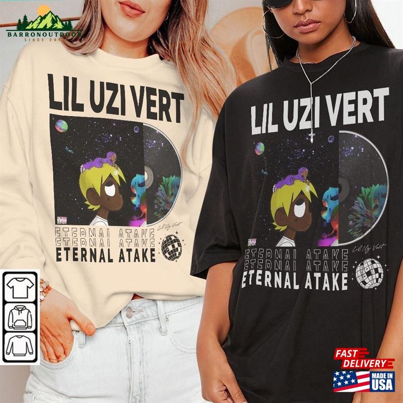 Lil Uzi Vert Rap Shirt V1 Y2k Hiphop 90S Vintage Merch Roots Picnic Tour 2023 Tickets Album Eternal Atake Graphic Tee L1105r Classic Unisex Lil Uzi Vert Rap Shirt V1 Y2k Hiphop 90S Vintage Merch Roots Picnic Tour 2023 Tickets Album Eternal Atake Graphic Tee L1105r Classic Unisex
