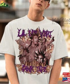 Lil Uzi Vert Vintage Style T-Shirt Pink Tape Album Sweatshirt Hip Hop Rap Tee Classic