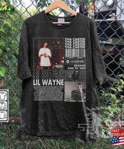 Lil Wayne Rap Shirt Tha Carter Album 90S Y2k Merch Vintage Rapper Hiphop Sweatshirt Classic Hoodie