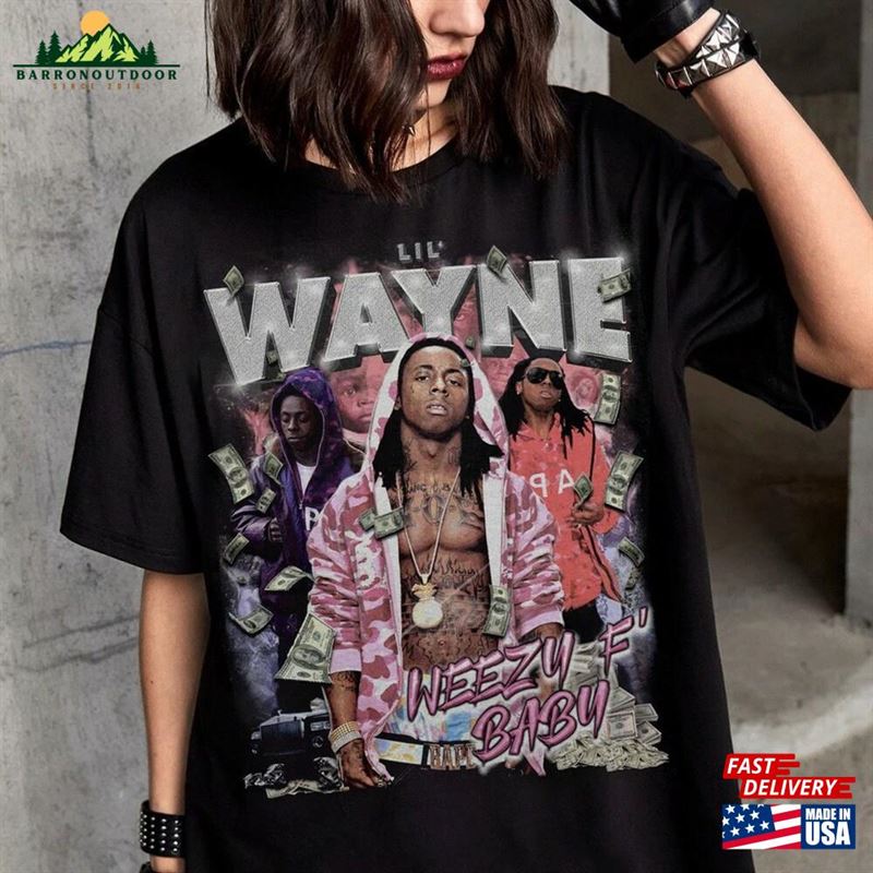 Lil Wayne Unisex Shirt T-Shirt Vintage Classic Lil Wayne Unisex Shirt T-Shirt Vintage Classic