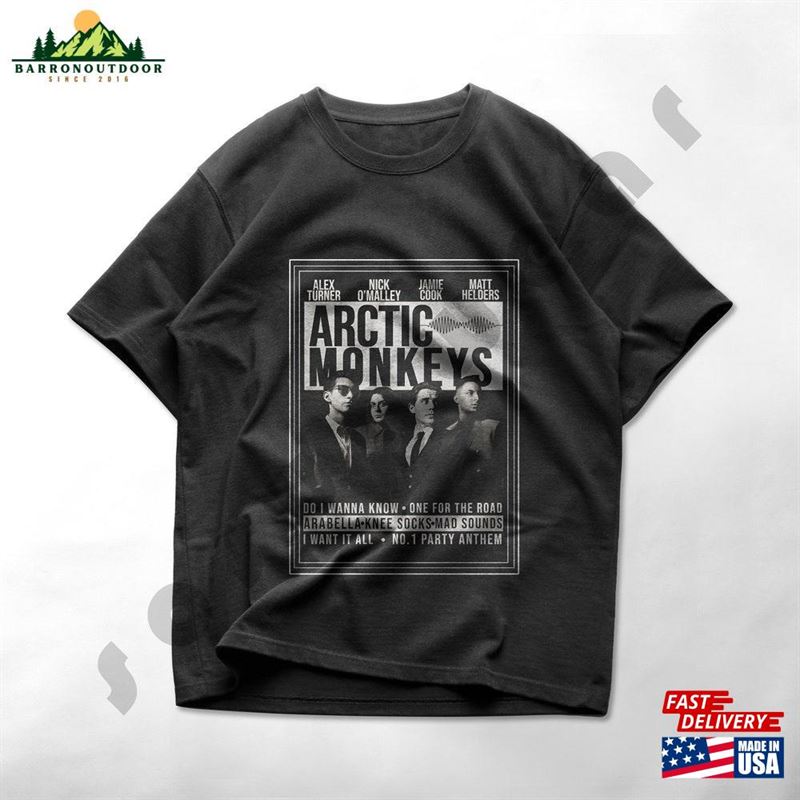 Limited Arctic Monkeys Inspired T-Shirt Premium Unisex Tshirt Gift For Him Sweatshirt Hoodie Limited Arctic Monkeys Inspired T-Shirt Premium Unisex Tshirt Gift For Him Sweatshirt Hoodie