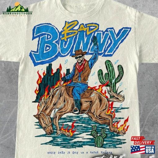 Limited Bad Bunny Vintage T-Shirt Gift For Woman And Man Unisex Sweatshirt Hoodie