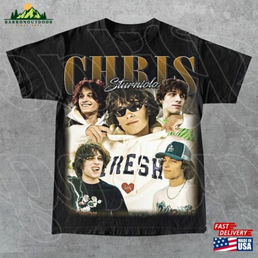 Limited Chris Sturniolo Vintage T-Shirt Gift For Woman And Man Unisex Hoodie Classic