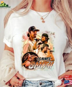 Limited Conner Smith Shirt Vintage 90S Retro Country Music For Fan Unisex Hoodie