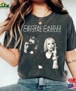 Limited Crystal Castles Music Tour Shirt 2024 Tee Merch T-Shirt Unisex