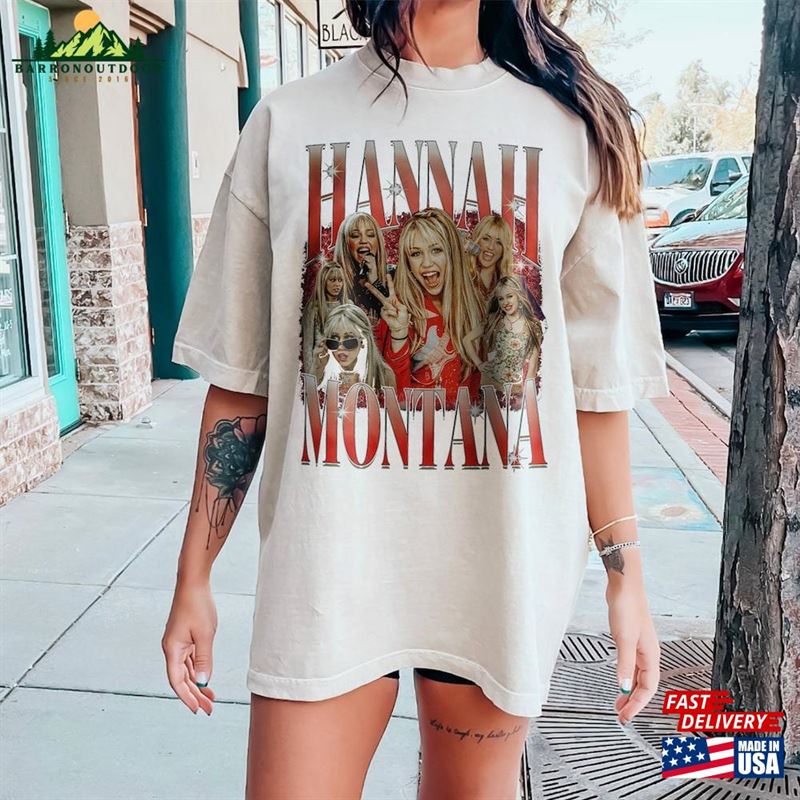 Limited Hannah Montana Shirt Vintage 90S Retro For Fan Classic T-Shirt Limited Hannah Montana Shirt Vintage 90S Retro For Fan Classic T-Shirt