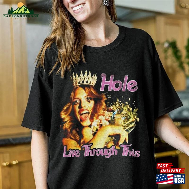 Limited Hole Live Through This Shirt Band Rock Music Hoodie Unisex Limited Hole Live Through This Shirt Band Rock Music Hoodie Unisex