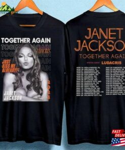 Limited Janet Jackson Together Again Tour 2023 Shirt T-Shirt Music Sweatshirt Classic