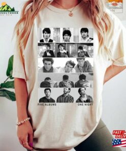 Limited Jonas Brothers Vintage T-Shirt Five Albums One Night Tour Shirt 2023 Sweatshirt
