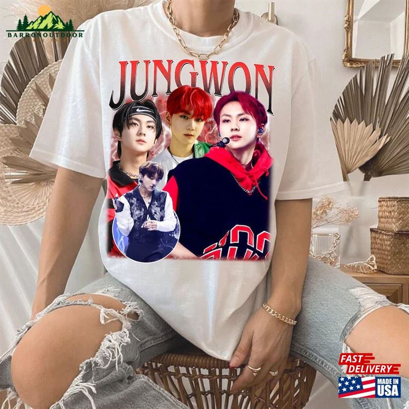 Limited Jungwon Enhypen Vintage T-Shirt Twice Shirt Gift For Woman And Man Unisex Sweatshirt Limited Jungwon Enhypen Vintage T-Shirt Twice Shirt Gift For Woman And Man Unisex Sweatshirt