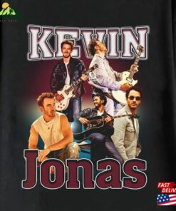 Limited Kevin Jonas Shirt Vintage 90S Retro For Fan Hoodie Unisex