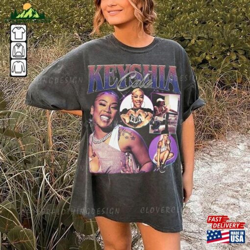 Limited Keyshia Cole Vintage Shirt Homage T-Shirt Concert Tour 2024 Fan Tees Unisex