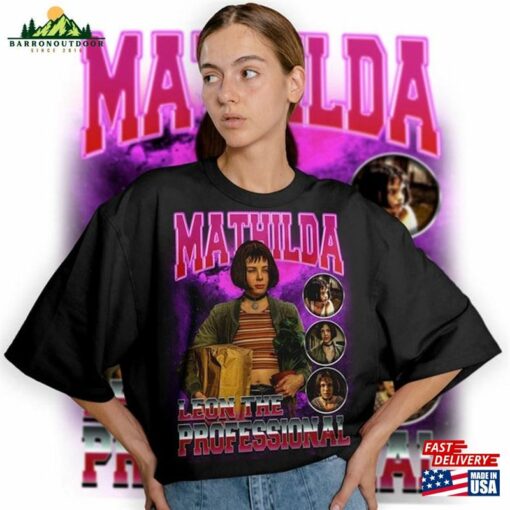 Limited Mathilda Leon The Professional Vintage T-Shirt Graphic Unisex Retro 90S Fans Homage Sweatshirt