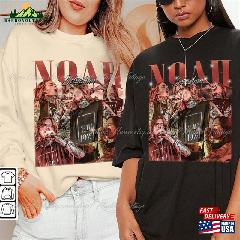 Limited Noah Sebastian Vintage 90S Shirt Bootleg Classic Hoodie Limited Noah Sebastian Vintage 90S Shirt Bootleg Classic Hoodie