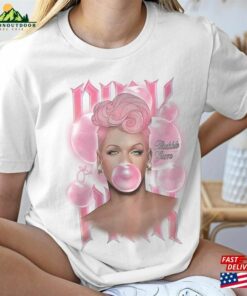 Limited Pink Shirt Bubblegum Sweatshirt P!Nk Summer Carnival Tour 2023 Hoodie
