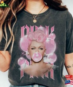 Limited Pink Shirt Bubblegum Sweatshirt P!Nk Summer Carnival Tour 2023 Unisex Hoodie