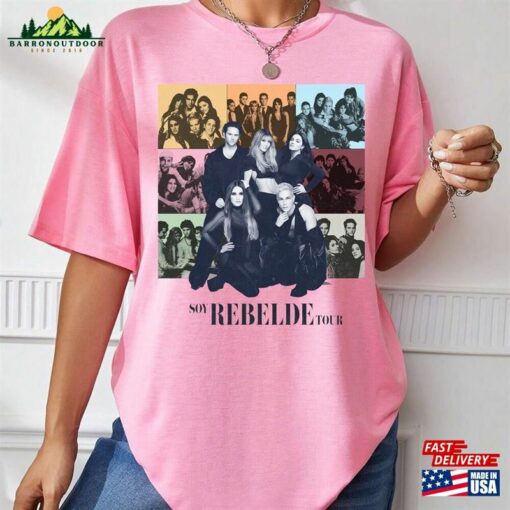 Limited Soy Rebelde Tour 2023 Shirt The Eras Generacion World Unisex Classic