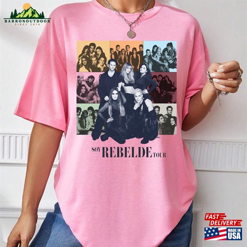 Limited Soy Rebelde Tour 2023 Shirt The Eras Generacion World Unisex Classic Limited Soy Rebelde Tour 2023 Shirt The Eras Generacion World Unisex Classic