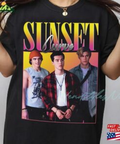 Limited Sunset Curve Shirt Julie And The Phantoms Ghost Band Hoodie Unisex