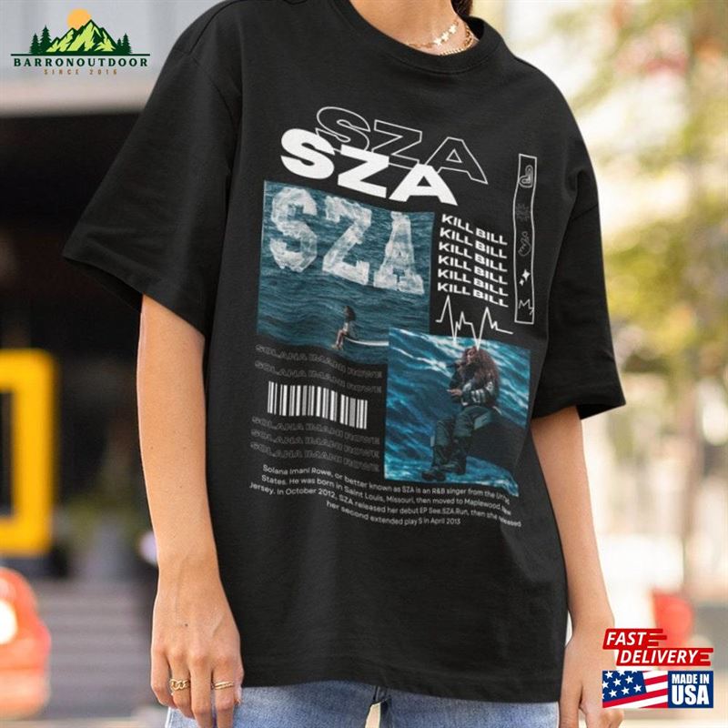 Limited Sza Shirt Music Tee Graphic T-Shirt Unisex Limited Sza Shirt Music Tee Graphic T-Shirt Unisex