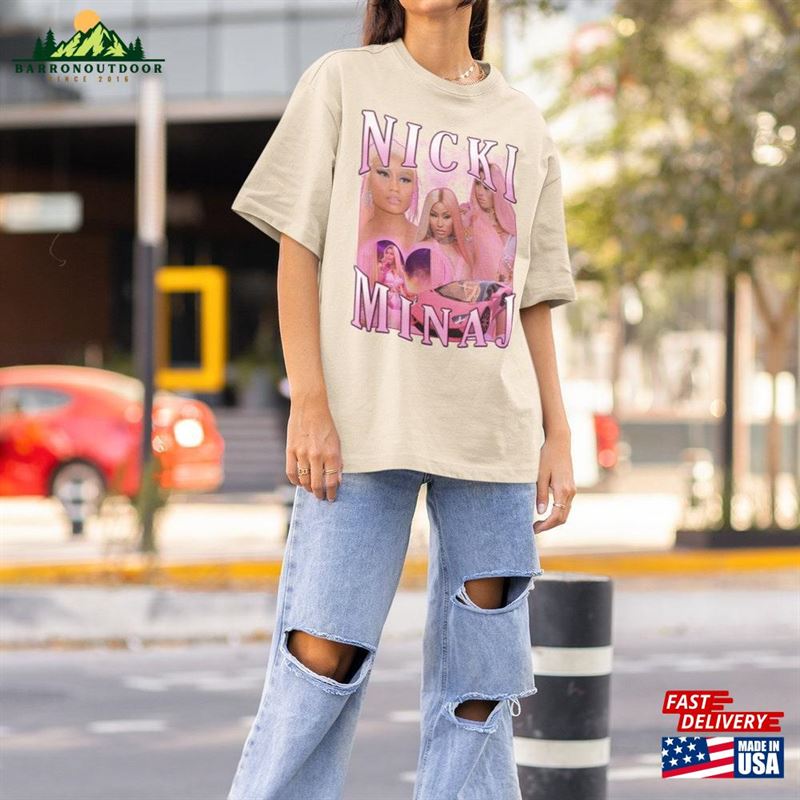 Limited Vintage Nicki Minaj Shirt Music Fan Tee Graphic Sweatshirt T-Shirt Limited Vintage Nicki Minaj Shirt Music Fan Tee Graphic Sweatshirt T-Shirt