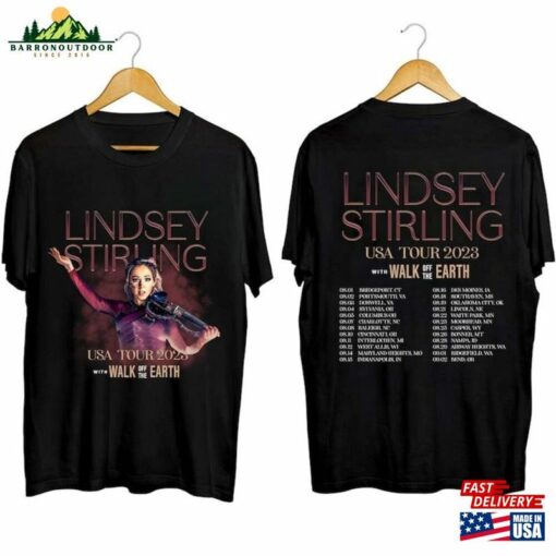 Lindsey Stirling With Walk Off The Earth Tour Shirt Fan Unisex Hoodie