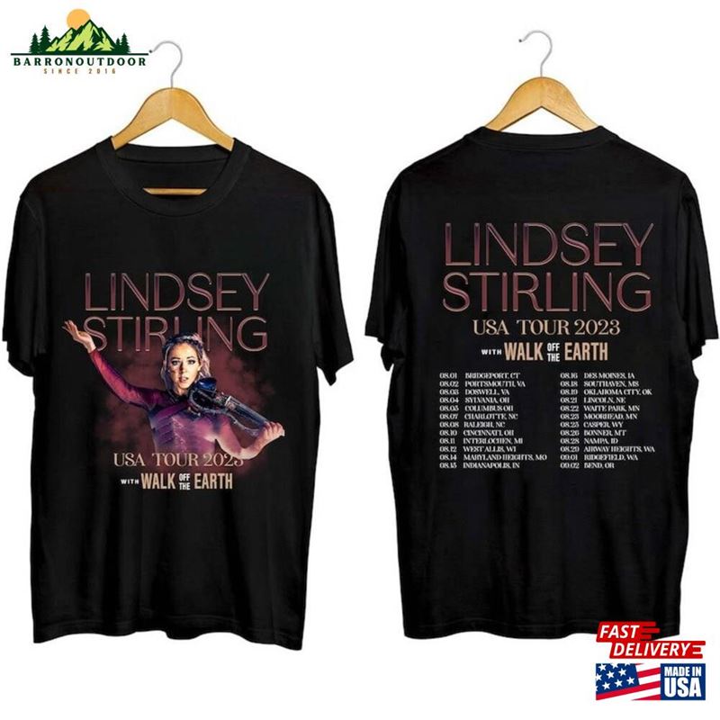 Lindsey Stirling With Walk Off The Earth Tour Shirt Fan Unisex Hoodie Lindsey Stirling With Walk Off The Earth Tour Shirt Fan Unisex Hoodie