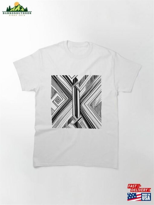 Lines 1 Classic T-Shirt Hoodie Unisex
