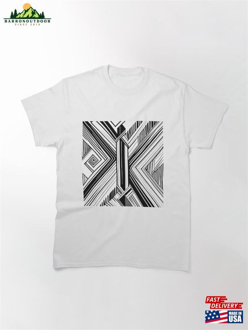 Lines 1 Classic T-Shirt Hoodie Unisex Lines 1 Classic T-Shirt Hoodie Unisex