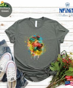 Lion Face Shirt African Safari Zoo Visit Unisex Sweatshirt