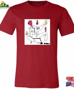 Lionel Hampton Big Band By David Stone Martin (1952) Unisex Cotton Jersey Short Sleeve T-Shirt Vintage Classic Jazz Album Cover Retro Art Sweatshirt