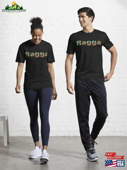 Lion’s Mane Ragga Rastafari Colors Active T-Shirt Classic Unisex