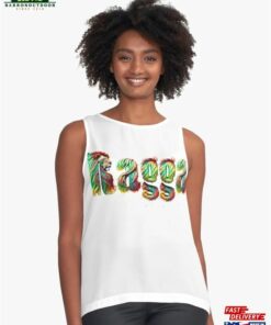 Lion’s Mane Ragga Rastafari Colors Sleeveless Top Unisex Sweatshirt