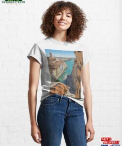 Lisbon Luminance And Tagus Tapestry Classic T-Shirt