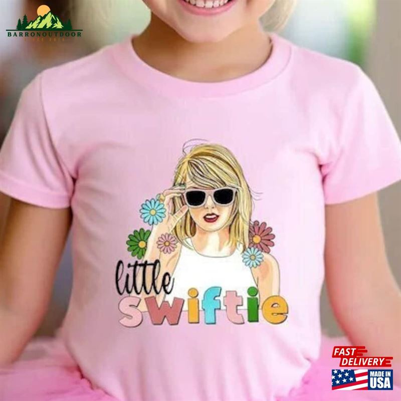 Little Swiftie Shirt Flower Taylor Girls First Concert Outfits Classic T-Shirt Little Swiftie Shirt Flower Taylor Girls First Concert Outfits Classic T-Shirt