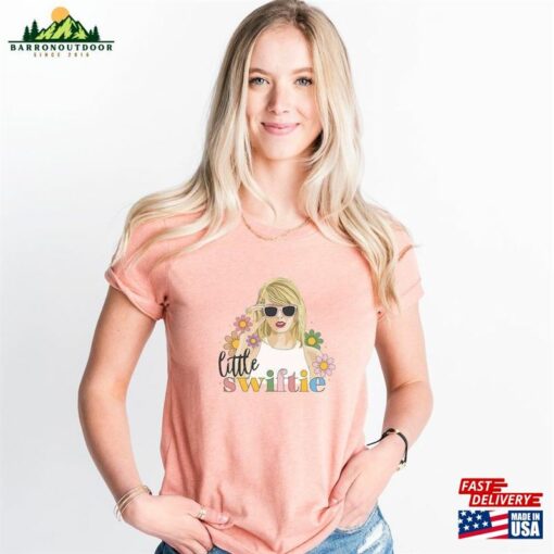 Little Swiftie Shirt Merch Flower Taylor Girls Sweatshirt Classic